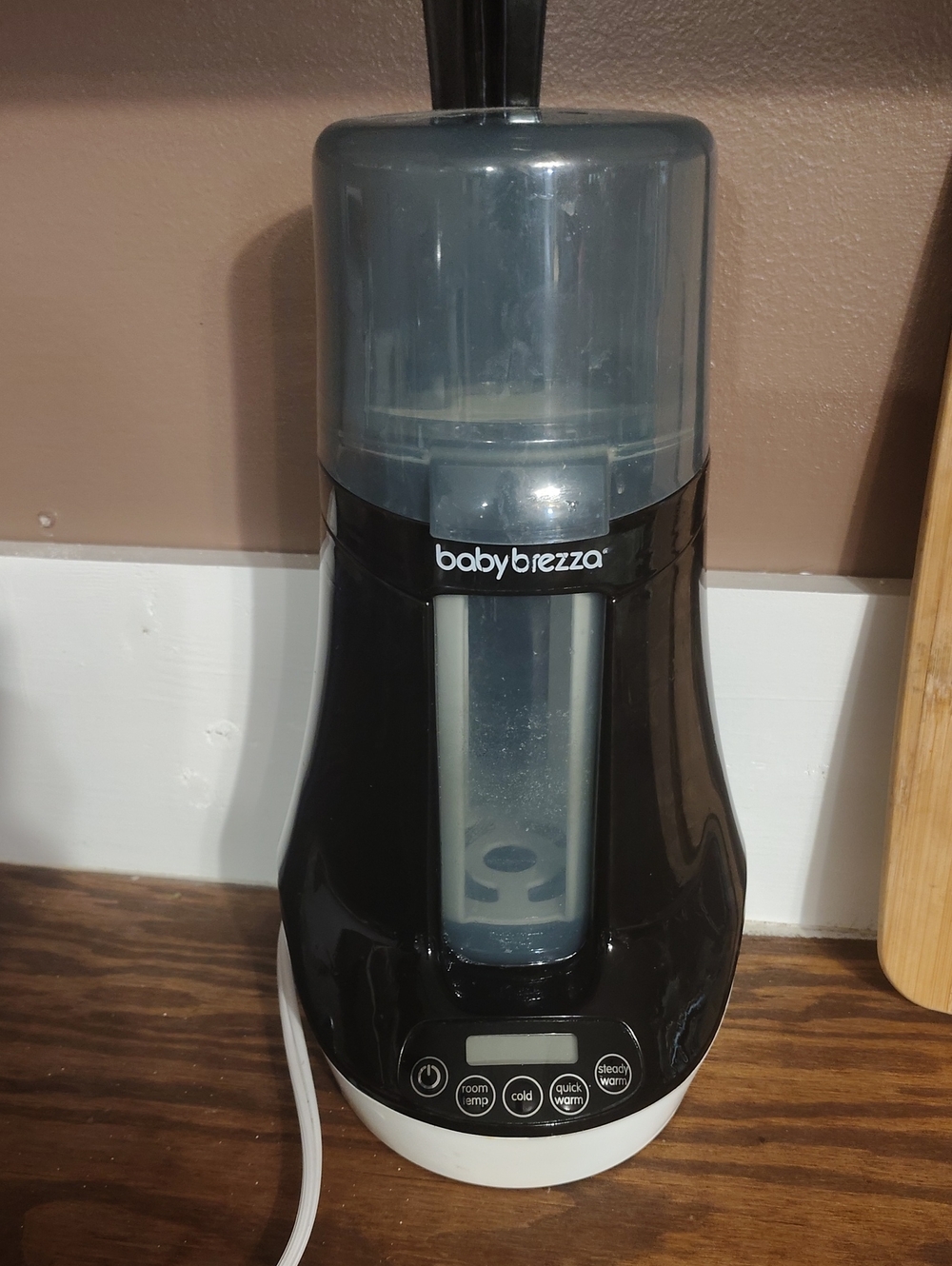 Baby Brezza Black Bottle Warmer & Formula Dispenser